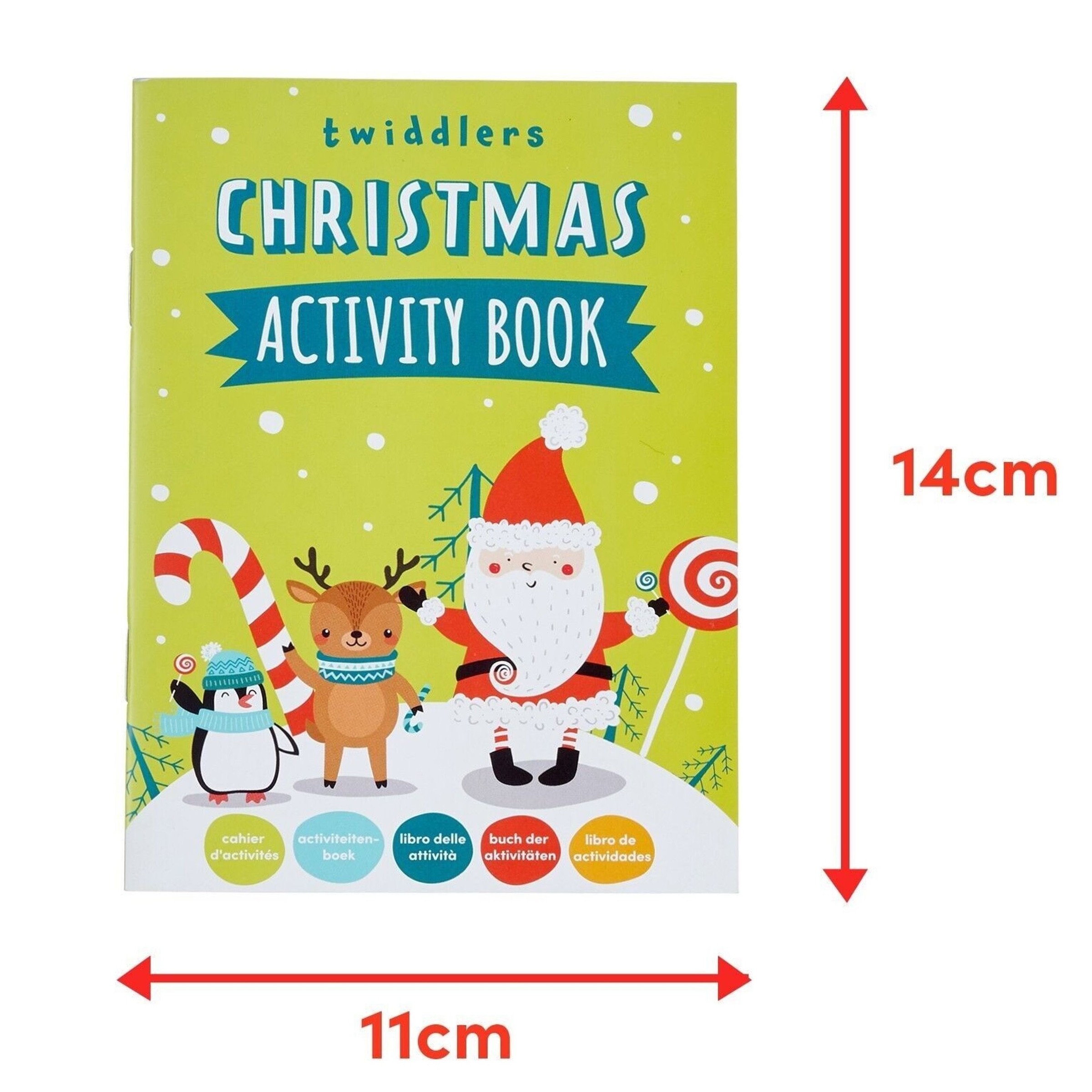 Mini cuaderno de actividades y colorear de Navidad - Vue 6