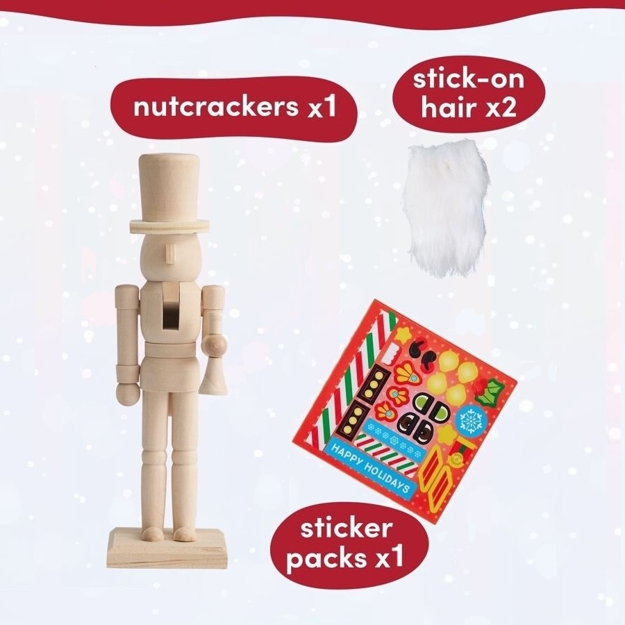 Wooden Dental Care Set - Teeth Model & Dentist Tools