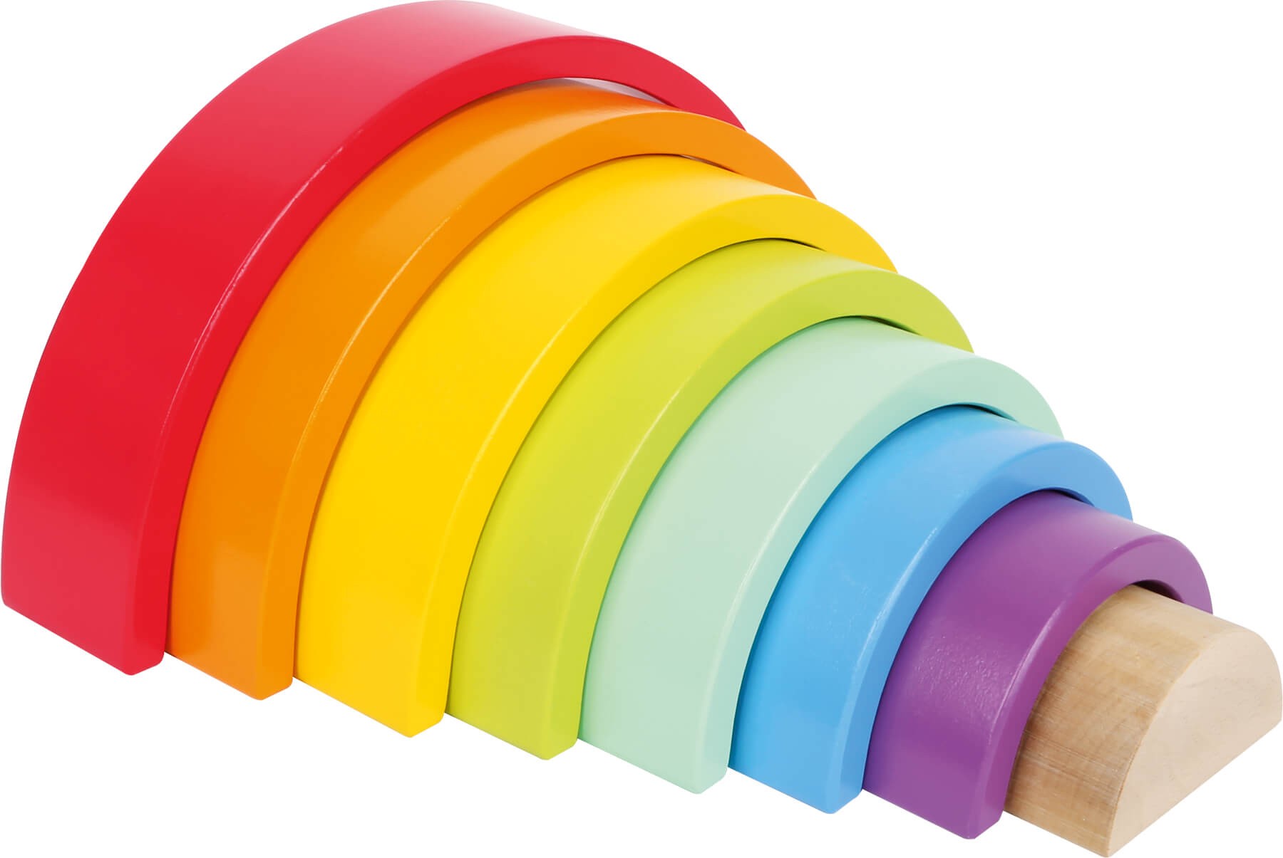 Children's Wooden Paint Palette & Natural Bristle Brushes Kit