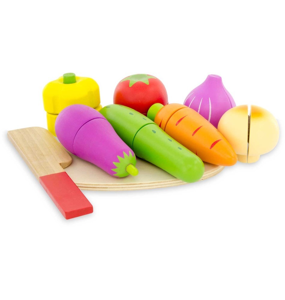 Montessori Wooden Slice & Cut Fruit Set