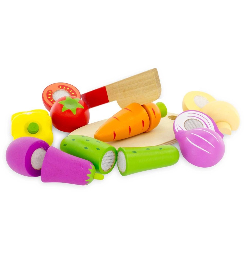 Montessori Wooden Slice & Cut Fruit Set - Vue 10