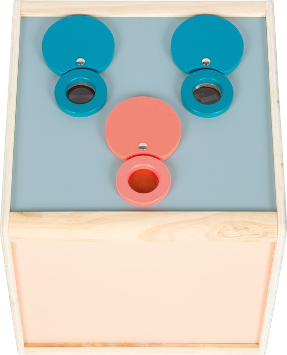 Montessori Wooden 4-Senses Mystery Tactile Box - Vue 6