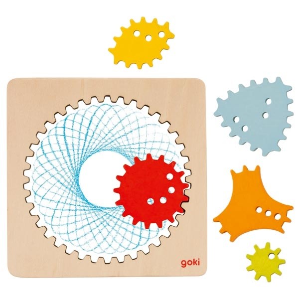 Rosette & Spirograph Mandala Drawing Stencils - Pack of 5