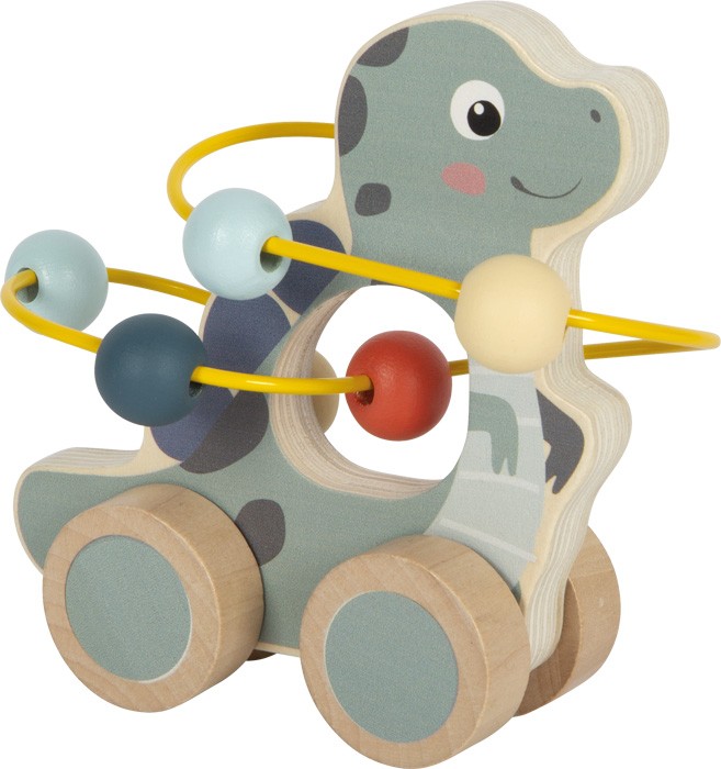 Dinosaur Wooden Motor Skills Activity Bead Maze
