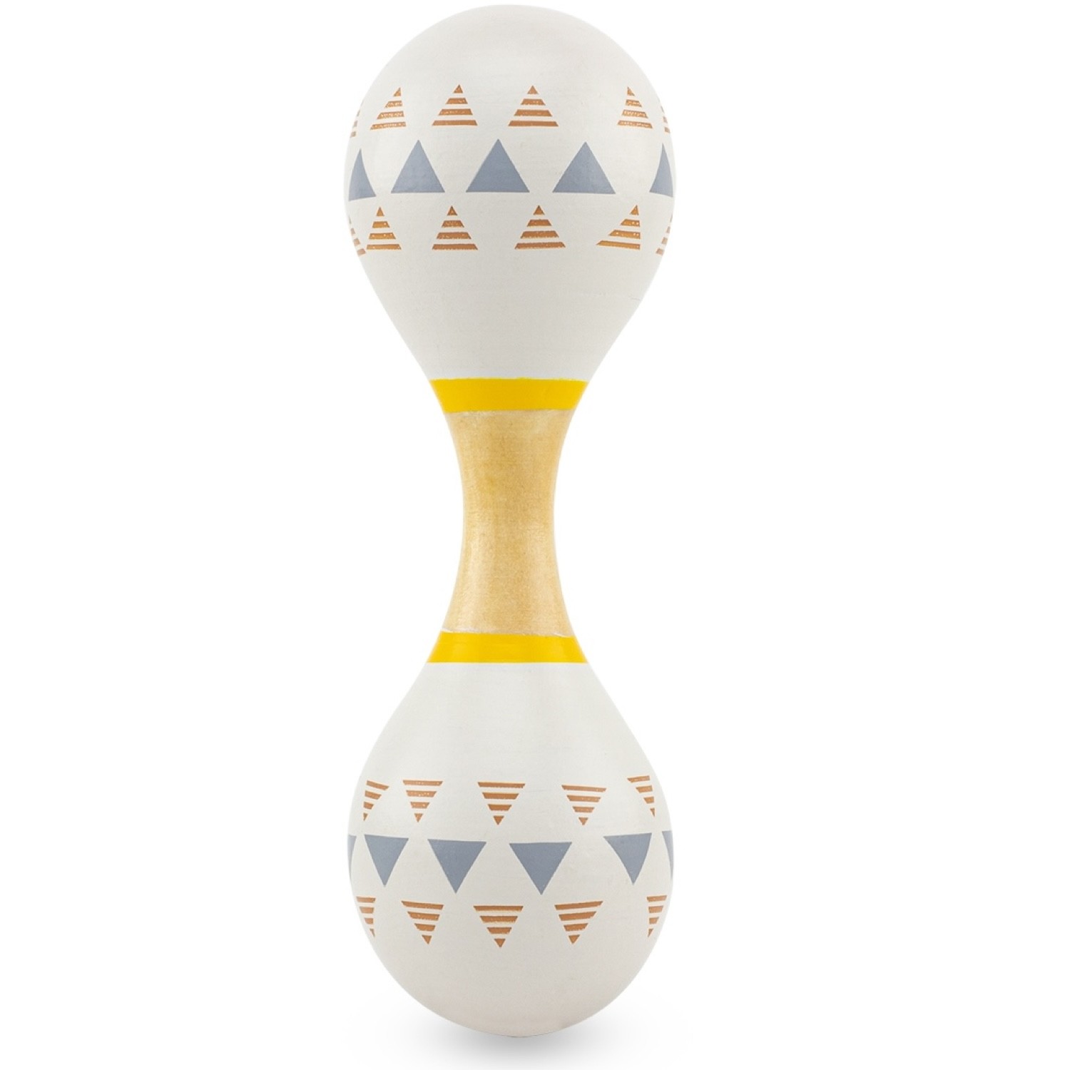 Wooden Baby Maracas Rattle - Sensory Musical Toy - Vue 12