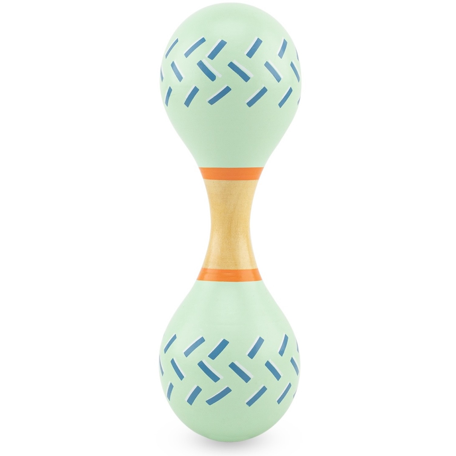 Wooden Baby Maracas Rattle - Sensory Musical Toy - Vue 13