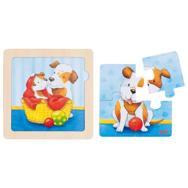 First Wooden Animal Puzzle for Toddlers - Vue 8