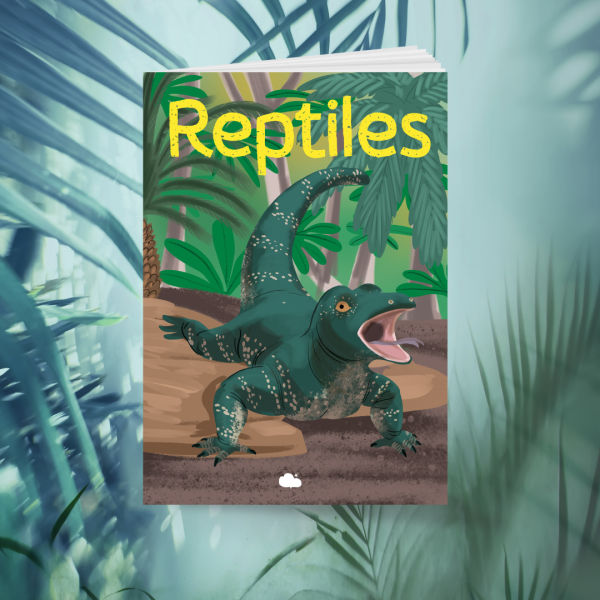 Reptiles & Amphibians Paper Mâché Chameleon Craft Kit - Vue 6