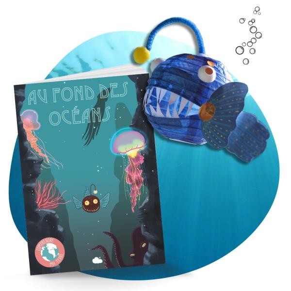 Deep Sea Angler Fish Creative Papercraft Activity Kit
