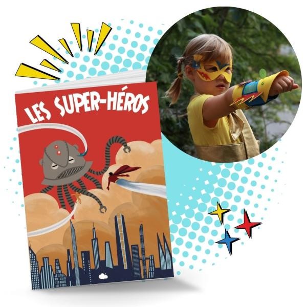 DIY Superhero Costume & Mask Craft Activity Kit