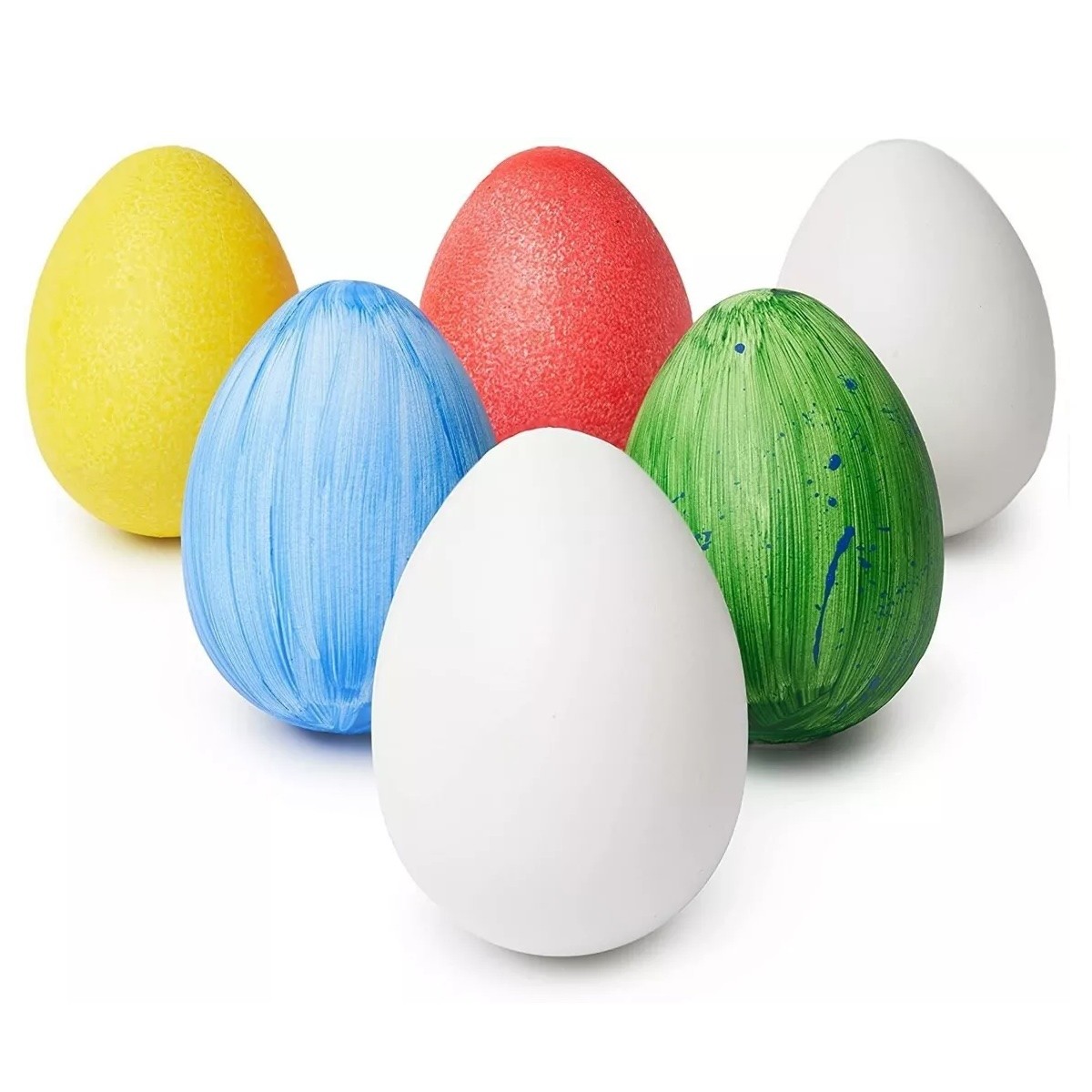 Paint-Your-Own Wooden Easter Eggs Set - Pack of 10