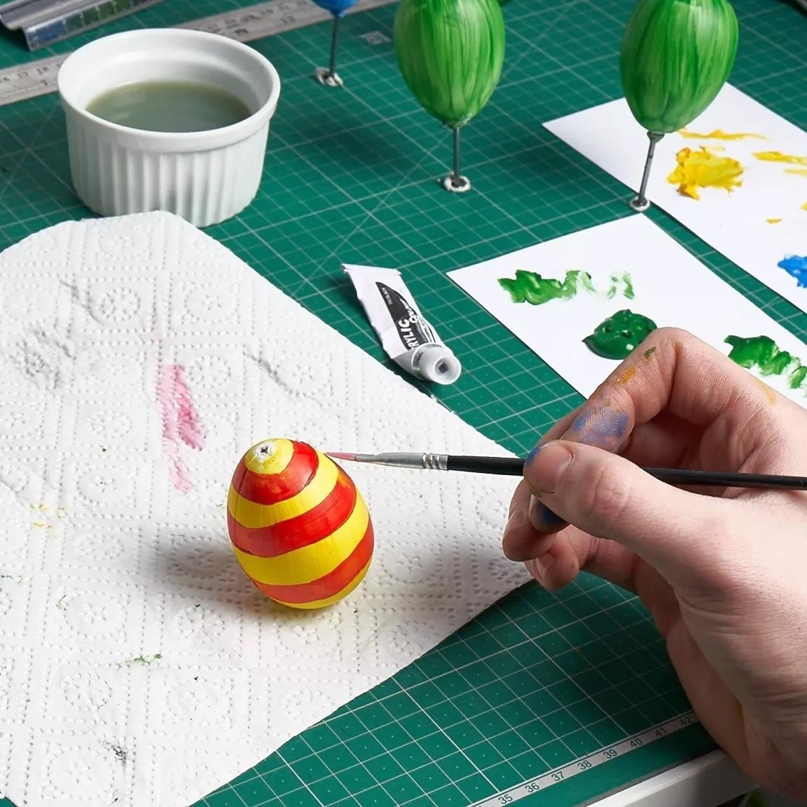 Huevos de Pascua para Pintar - Lote de 10 Huevos - Vue 3