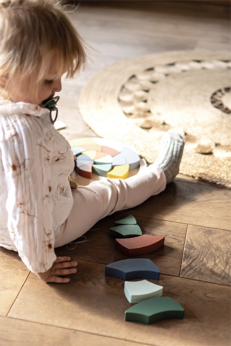 Safari Wooden Mosaic Tangram Puzzle - Vue 4