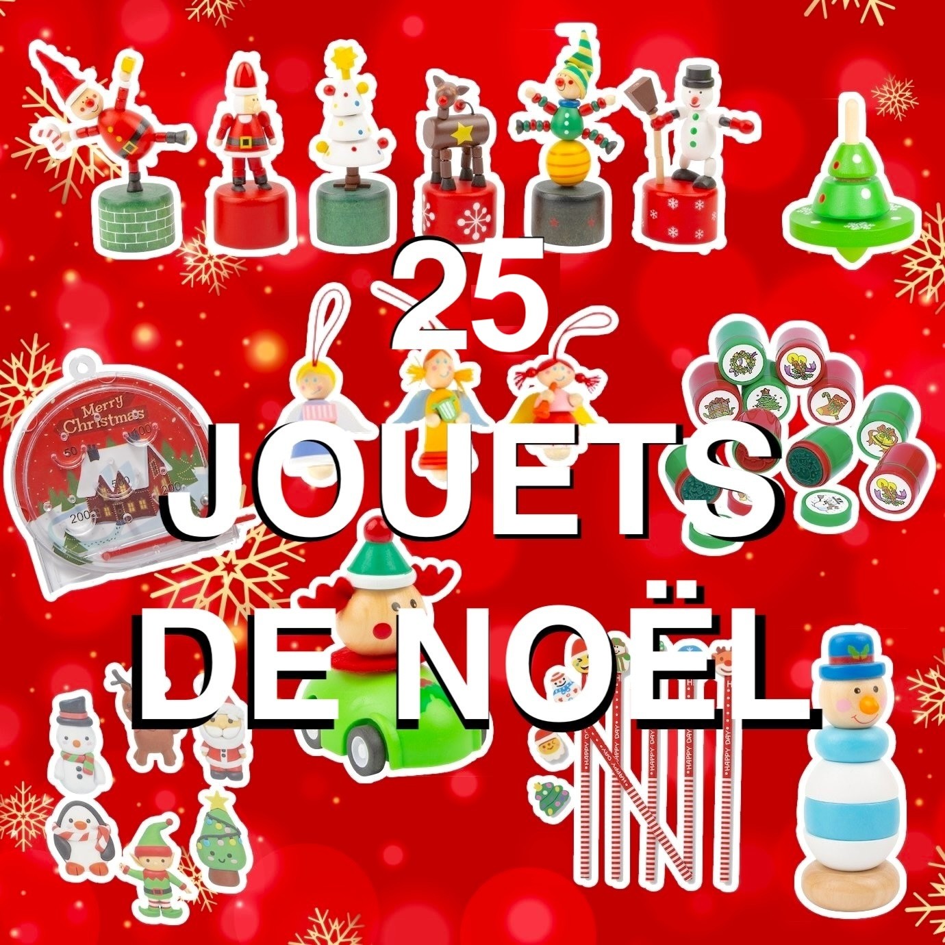 Montessori Advent Calendar Pack - 25 Wooden Toys