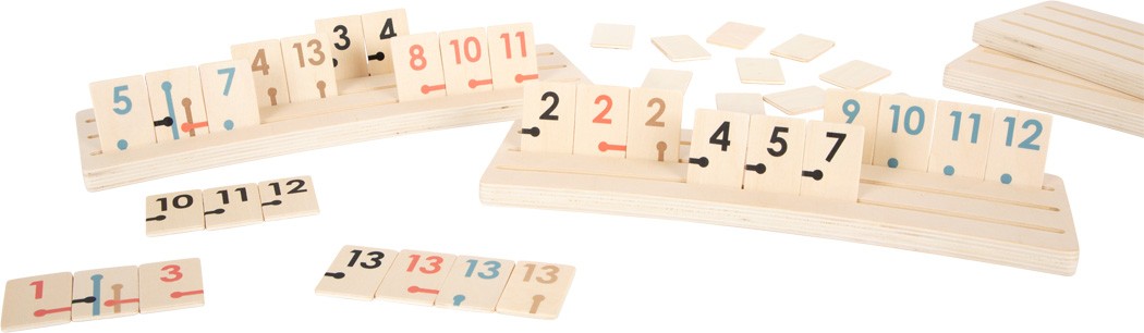 Premium Wooden Rummikub Family Board Game - Vue 10