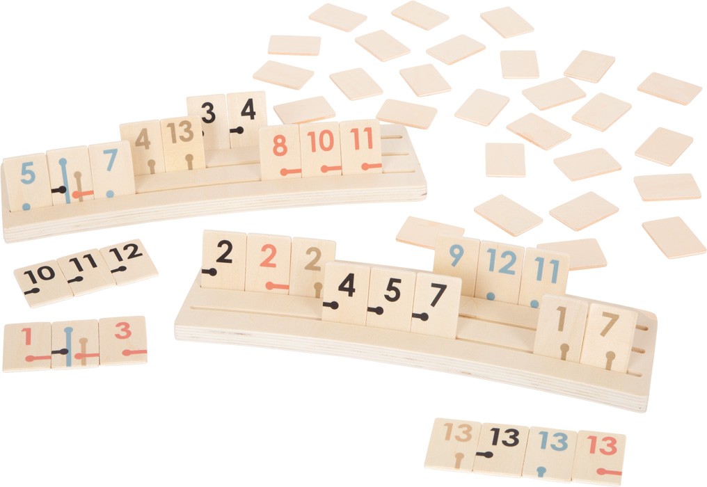 Premium Wooden Rummikub Family Board Game