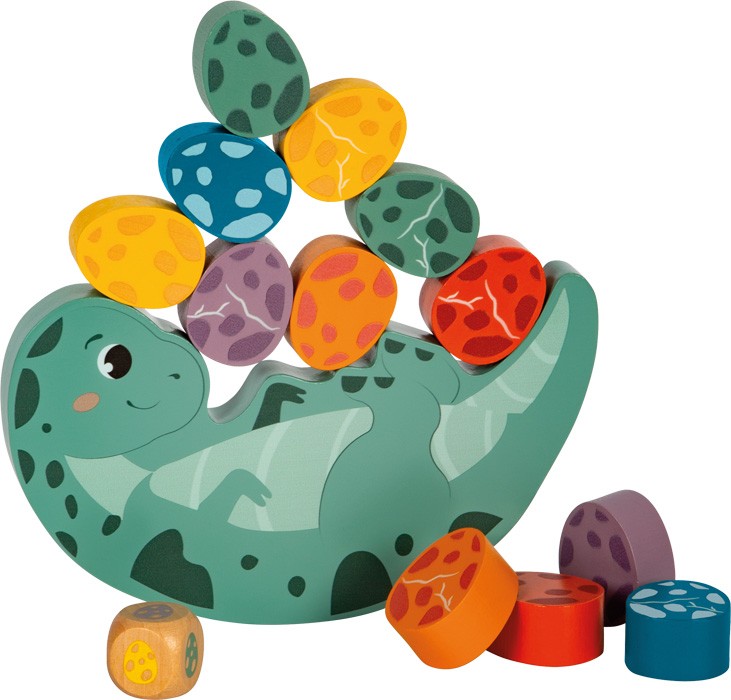 Wooden Dinosaur Balancing Game