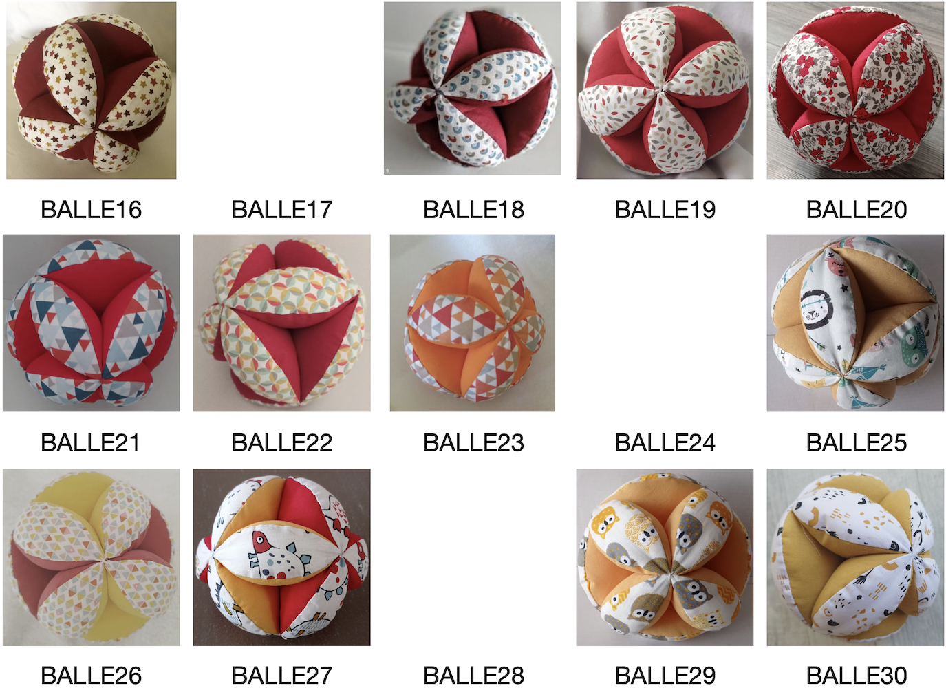 Montessori Fabric Clutch Ball - Baby Sensory Gripping Ball - Vue 7
